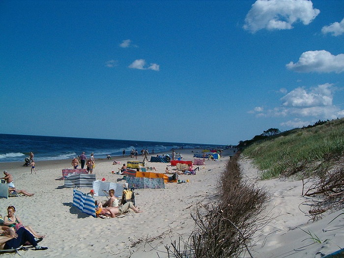plaża w Grzybowie